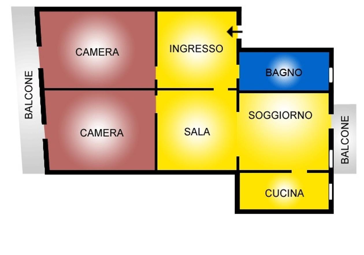 appartamento in affitto a Bologna in zona San Vitale