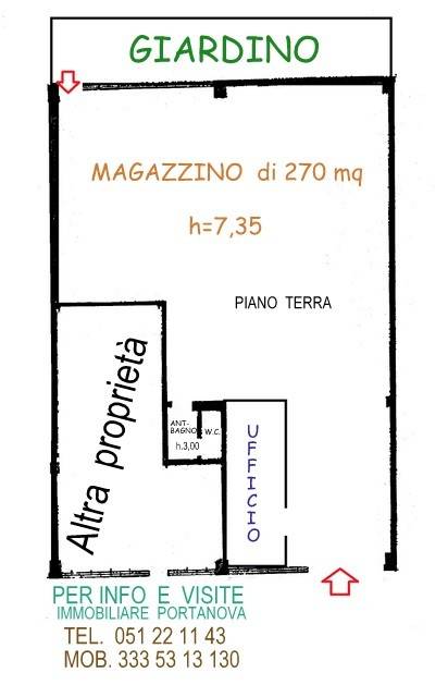ufficio in affitto a Bologna in zona Corticella