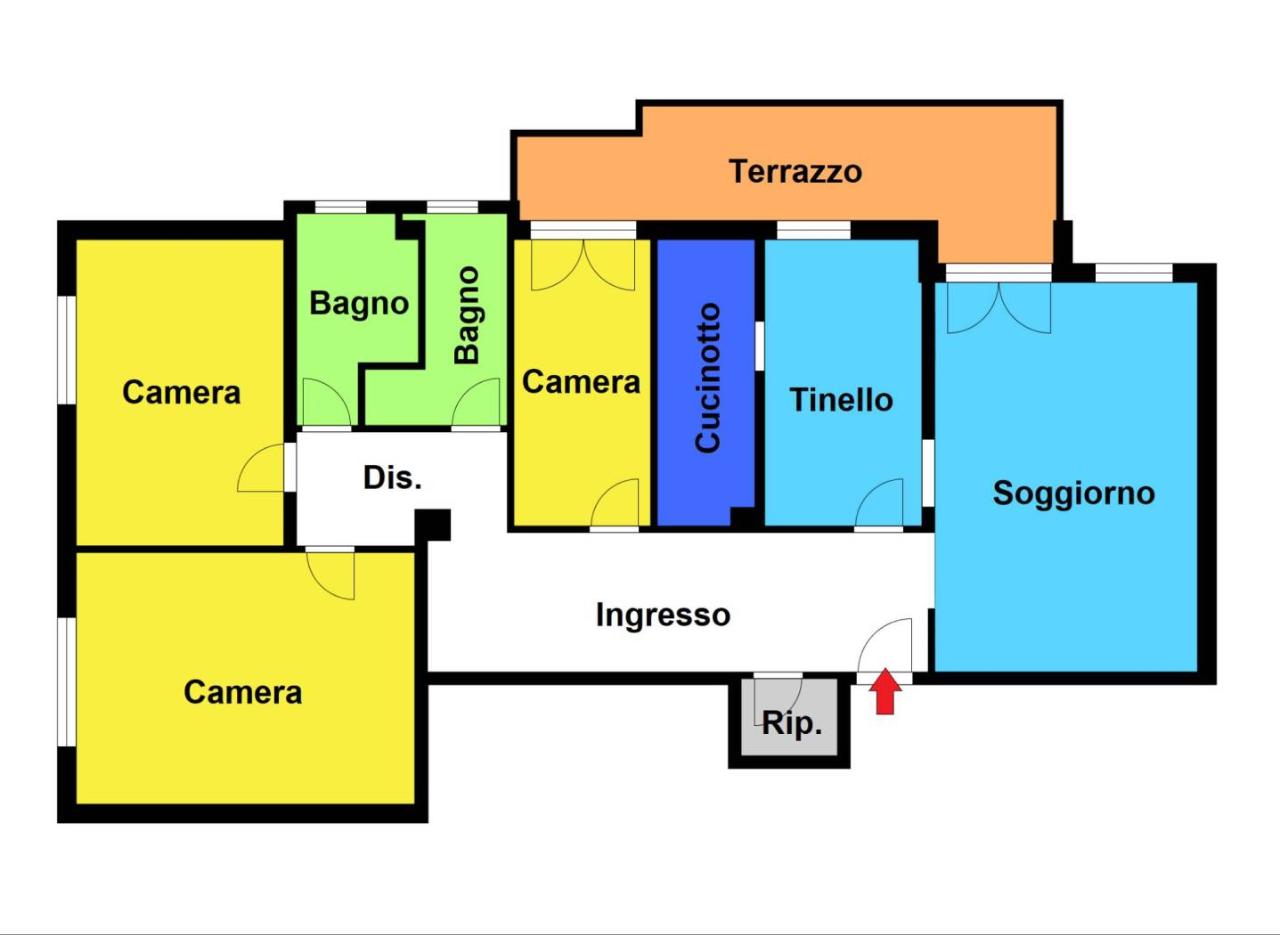 appartamento in affitto a Bologna in zona Lame