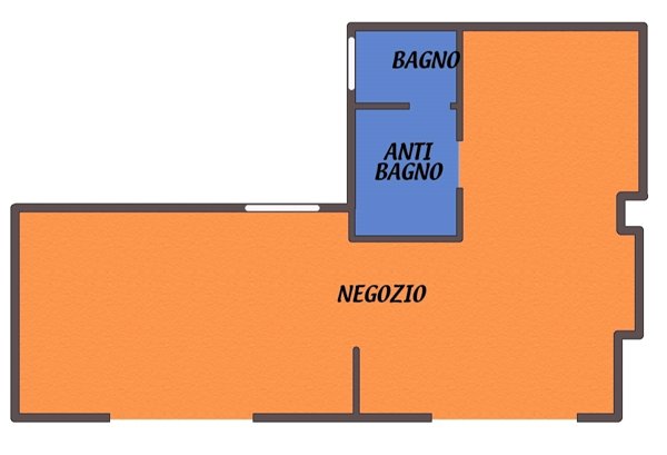 negozio in affitto a Bologna in zona Saragozza
