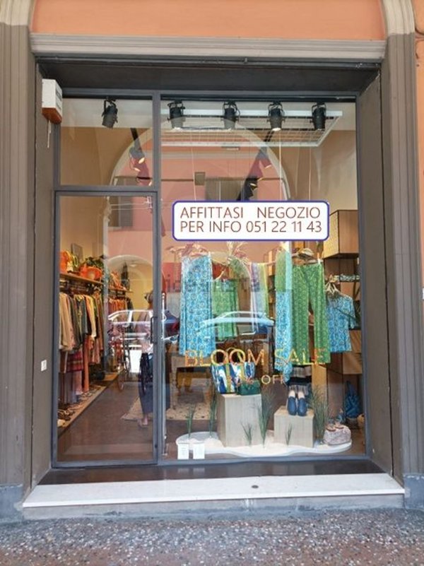 negozio in affitto a Bologna in zona Centro Storico