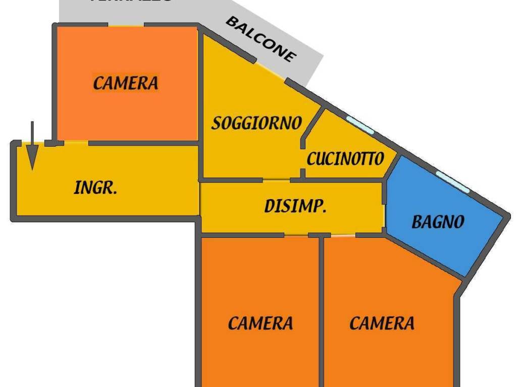 appartamento in affitto a Bologna