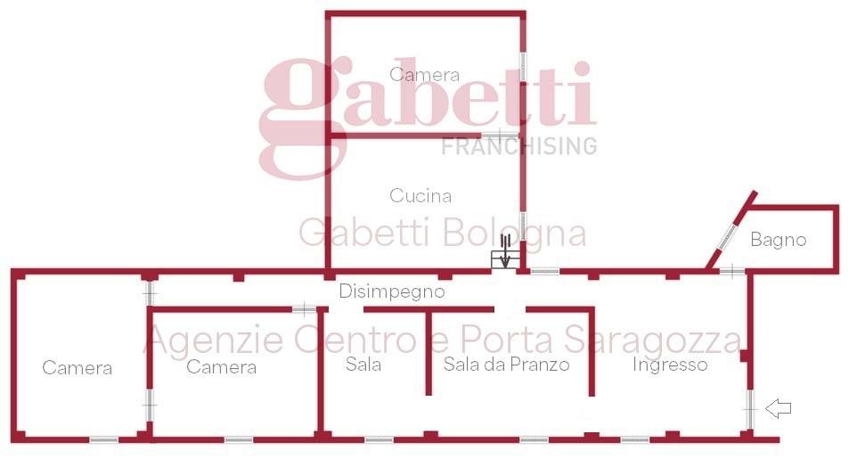 appartamento in affitto a Bologna in zona Centro Storico