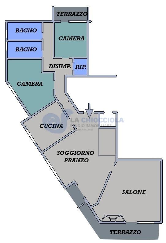 appartamento in affitto a Bologna in zona Saragozza