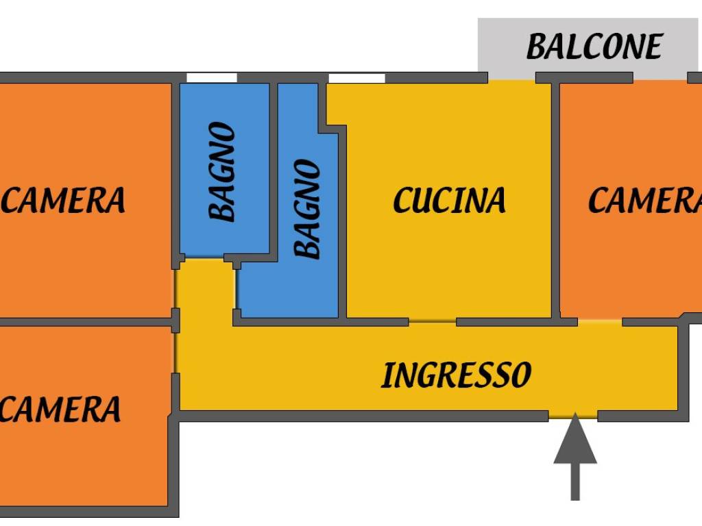 appartamento in affitto a Bologna in zona San Donato