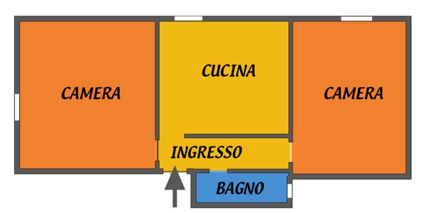 appartamento in affitto a Bologna in zona San Vitale