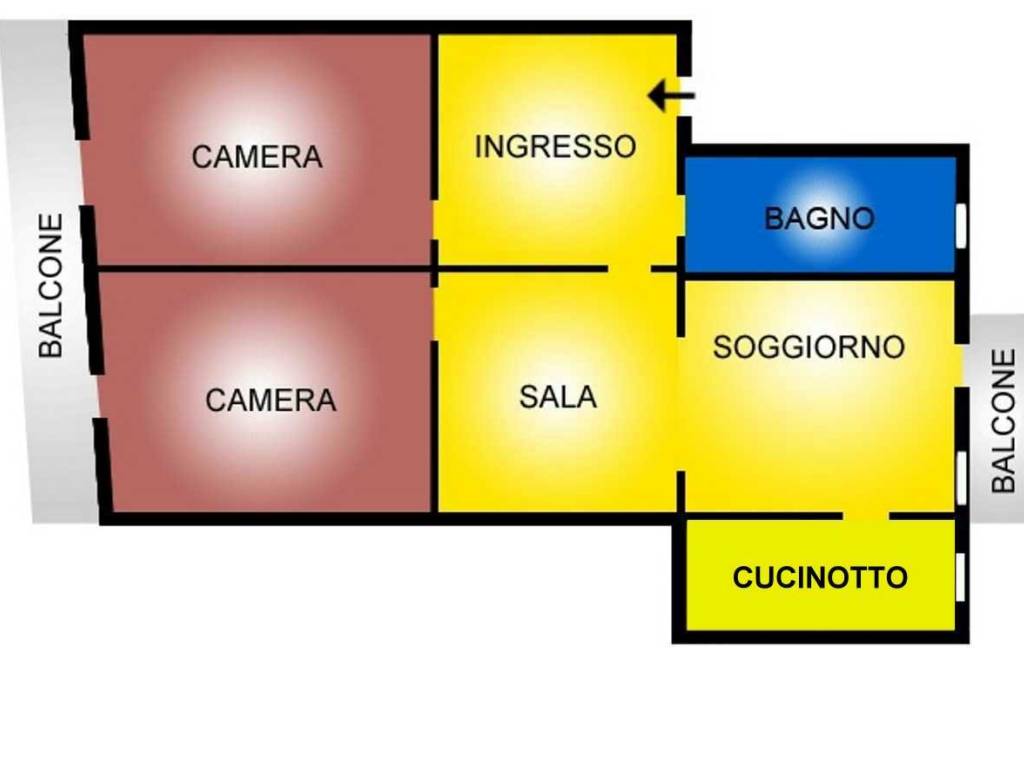 appartamento in affitto a Bologna in zona San Vitale