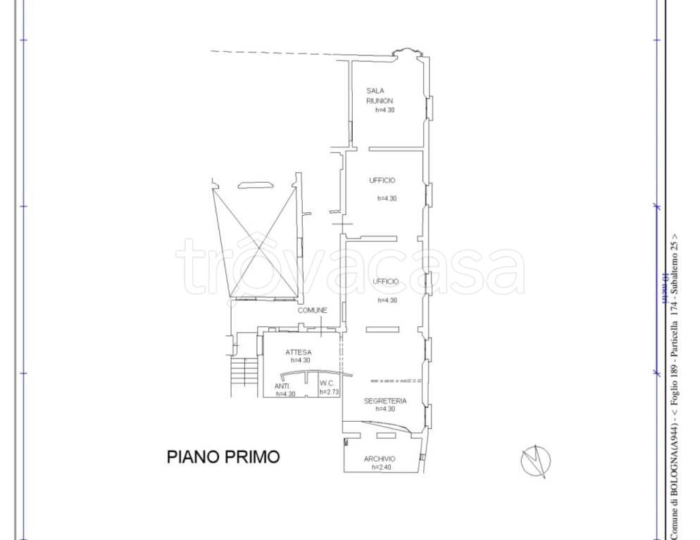 ufficio in affitto a Bologna in zona Centro Storico