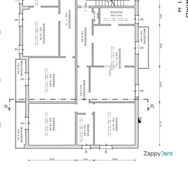 appartamento in affitto a Bologna in zona Centro Storico