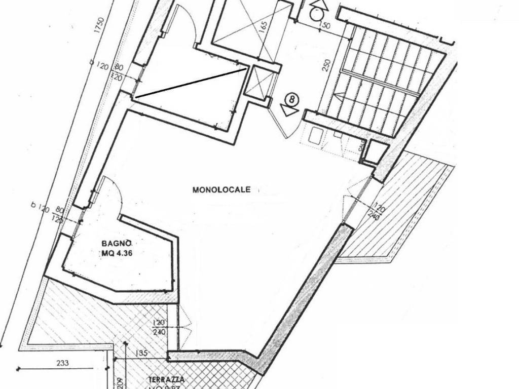 appartamento in affitto a Bologna in zona Savena