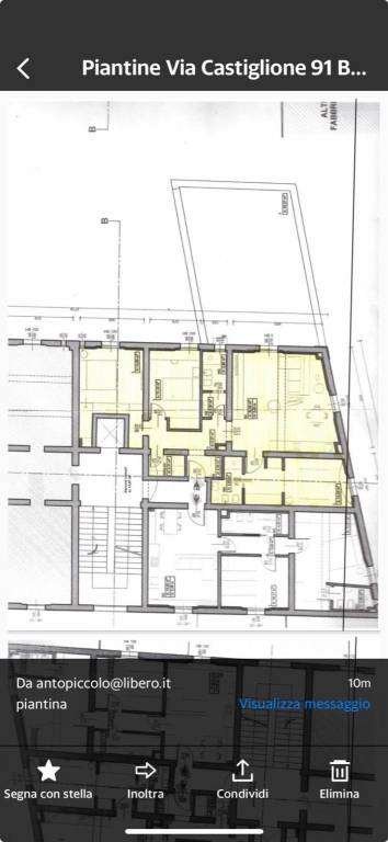 appartamento in affitto a Bologna in zona Santo Stefano