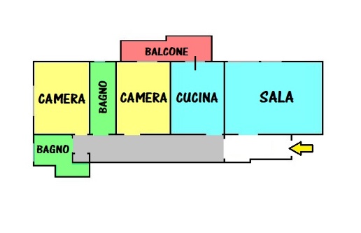 appartamento in affitto a Bologna in zona Andrea Costa