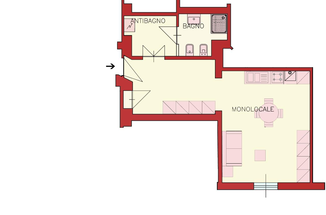 appartamento in affitto a Bologna in zona Centro Storico