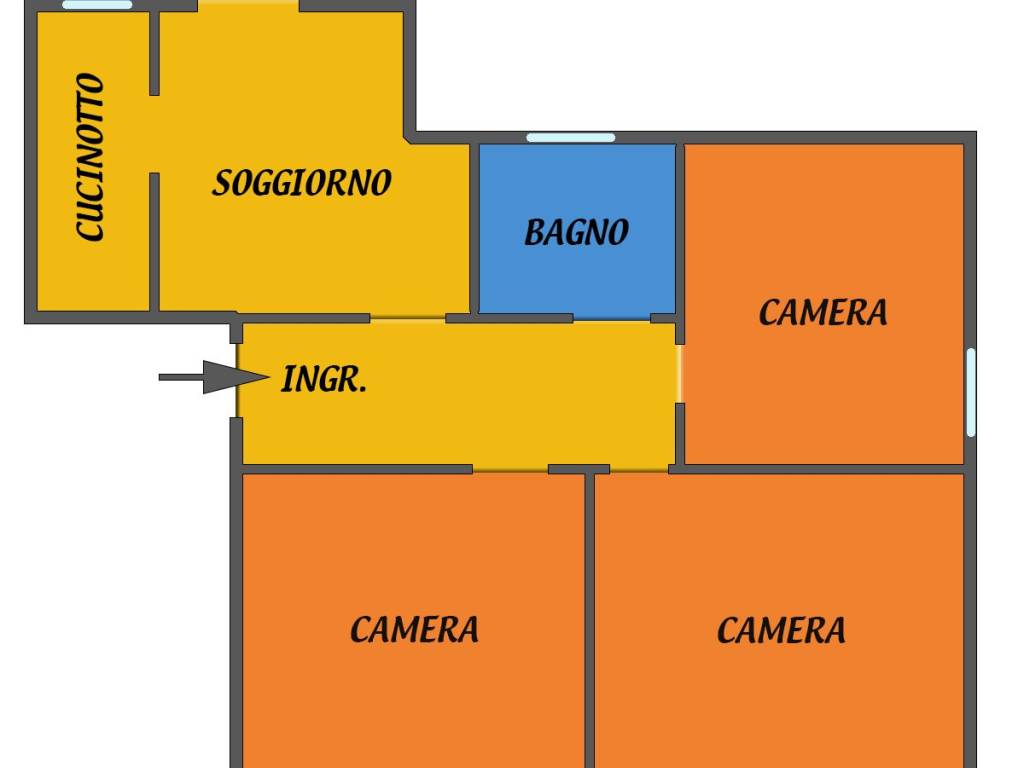 appartamento in affitto a Bologna in zona Barca