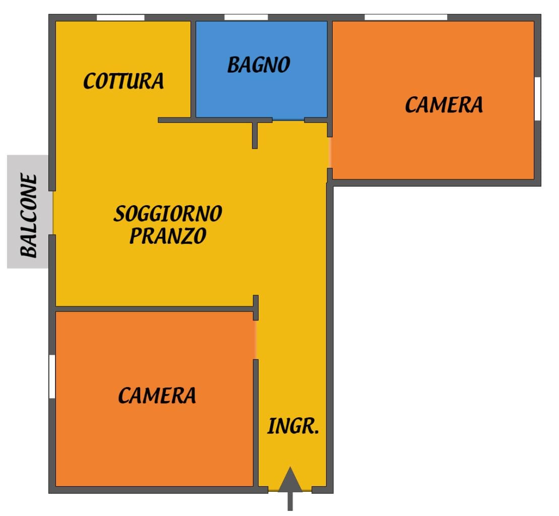 appartamento in affitto a Bologna in zona San Donato