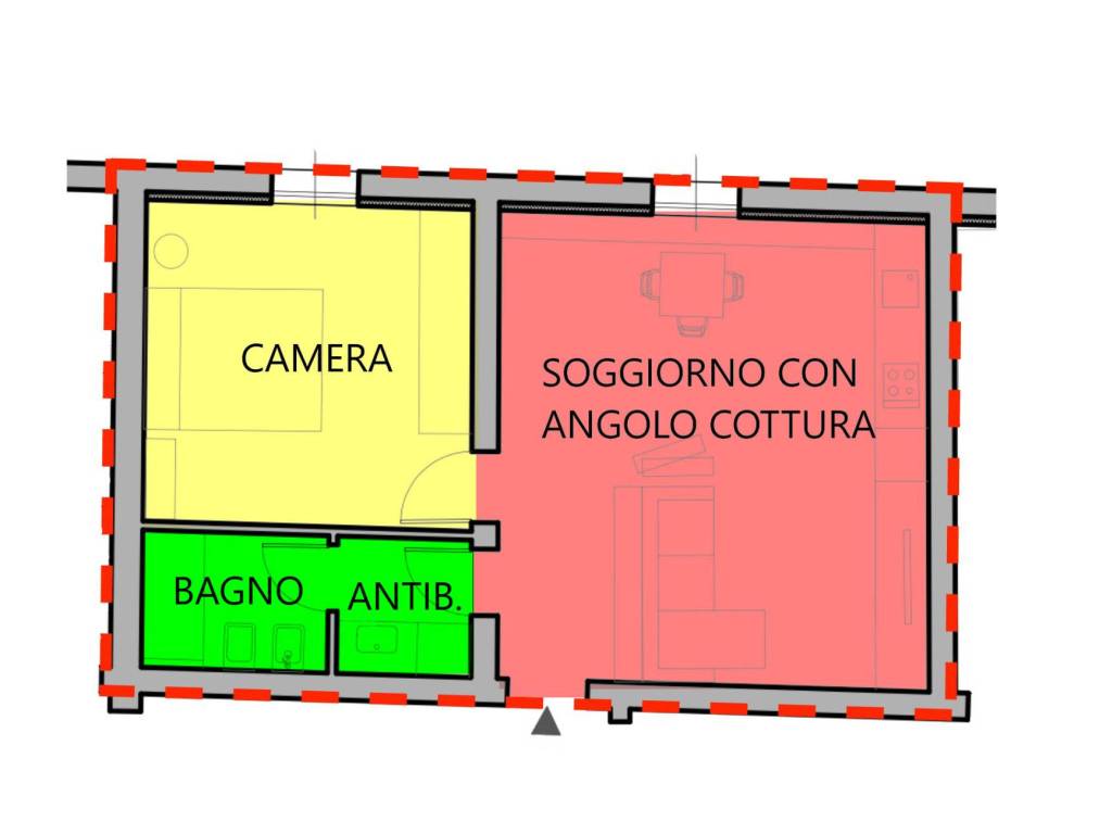 appartamento in affitto a Bologna in zona Santo Stefano