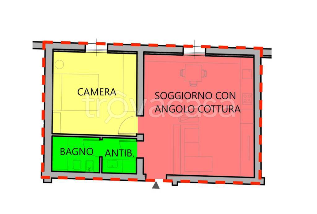 appartamento in affitto a Bologna in zona Santo Stefano