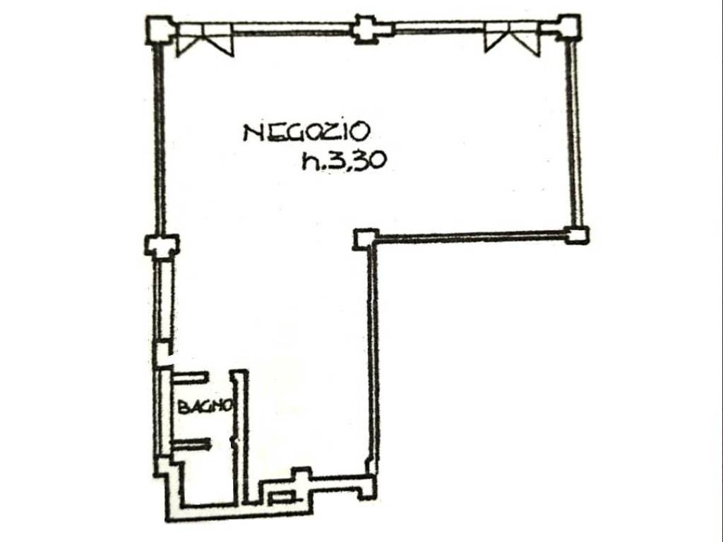negozio in affitto a Bologna in zona Corticella