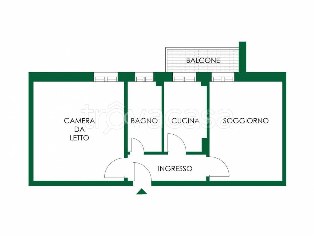 appartamento in affitto a Bologna in zona Murri