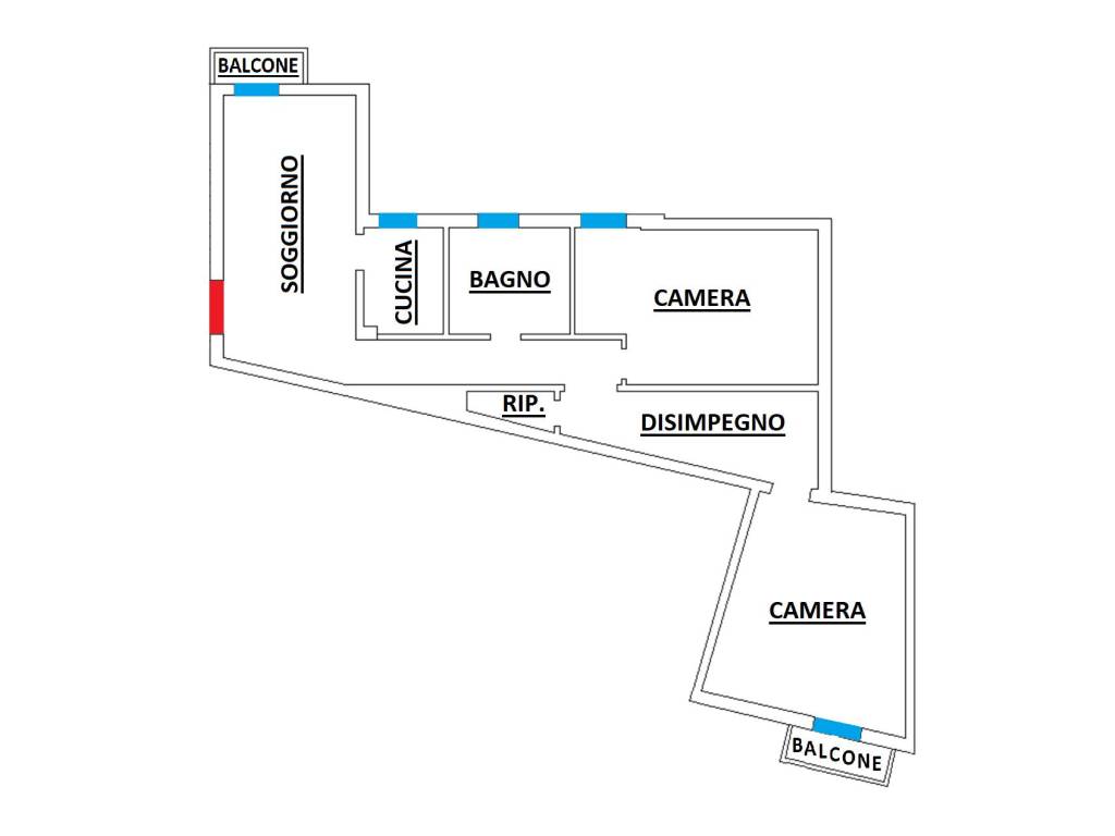 appartamento in affitto a Bologna in zona Murri