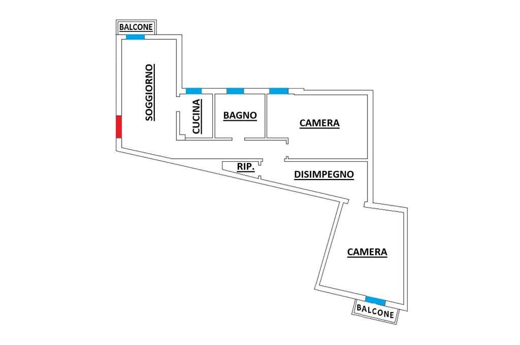 appartamento in affitto a Bologna in zona Murri