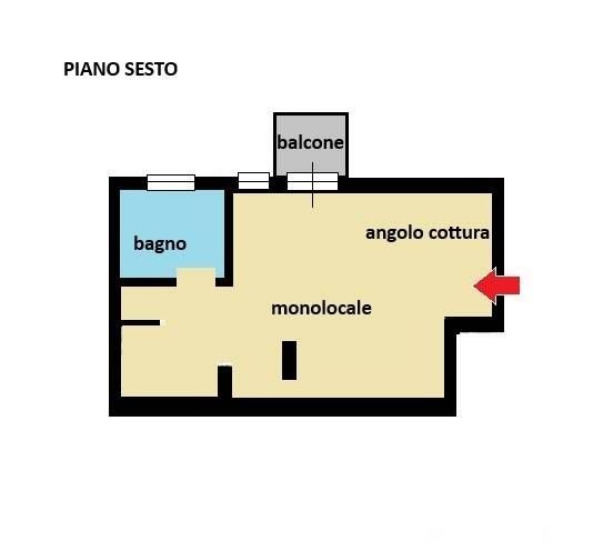 appartamento in affitto a Bologna in zona Centro Storico