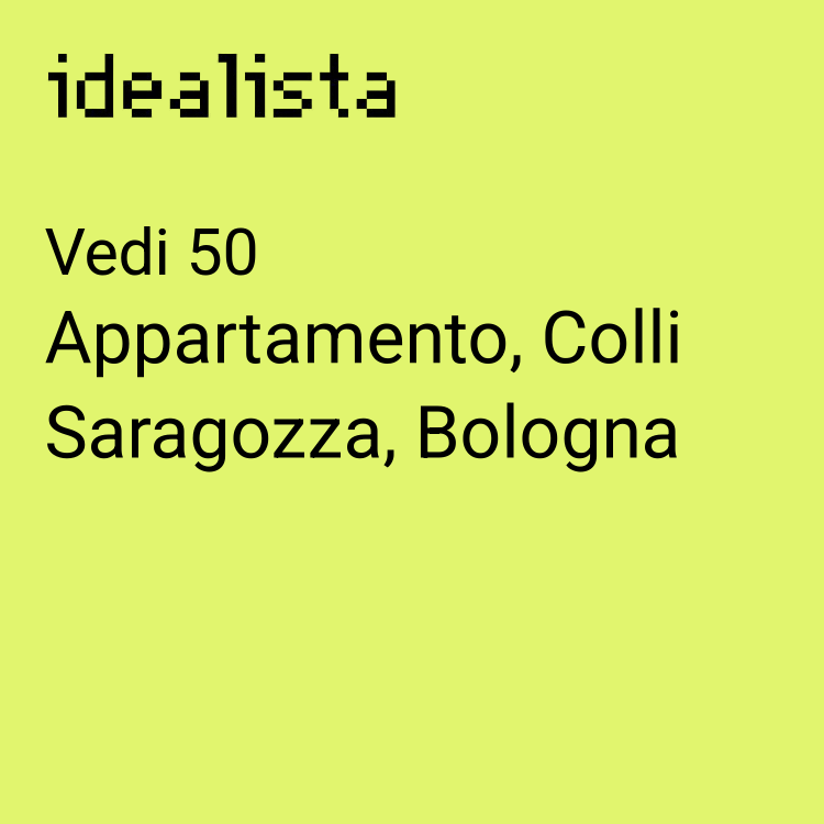 appartamento in affitto a Bologna in zona Colli