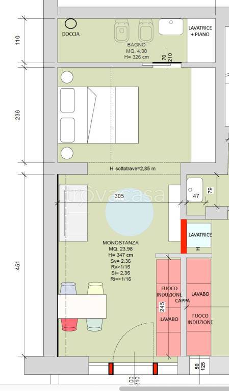 appartamento in affitto a Bologna in zona Bolognina