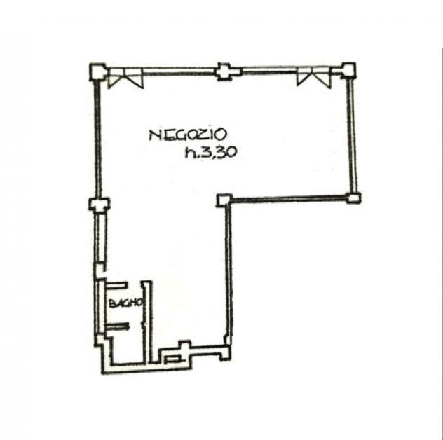 negozio in affitto a Bologna in zona Corticella