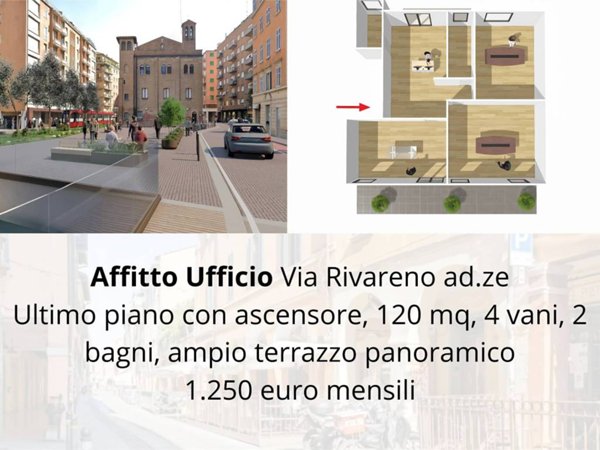 ufficio in affitto a Bologna