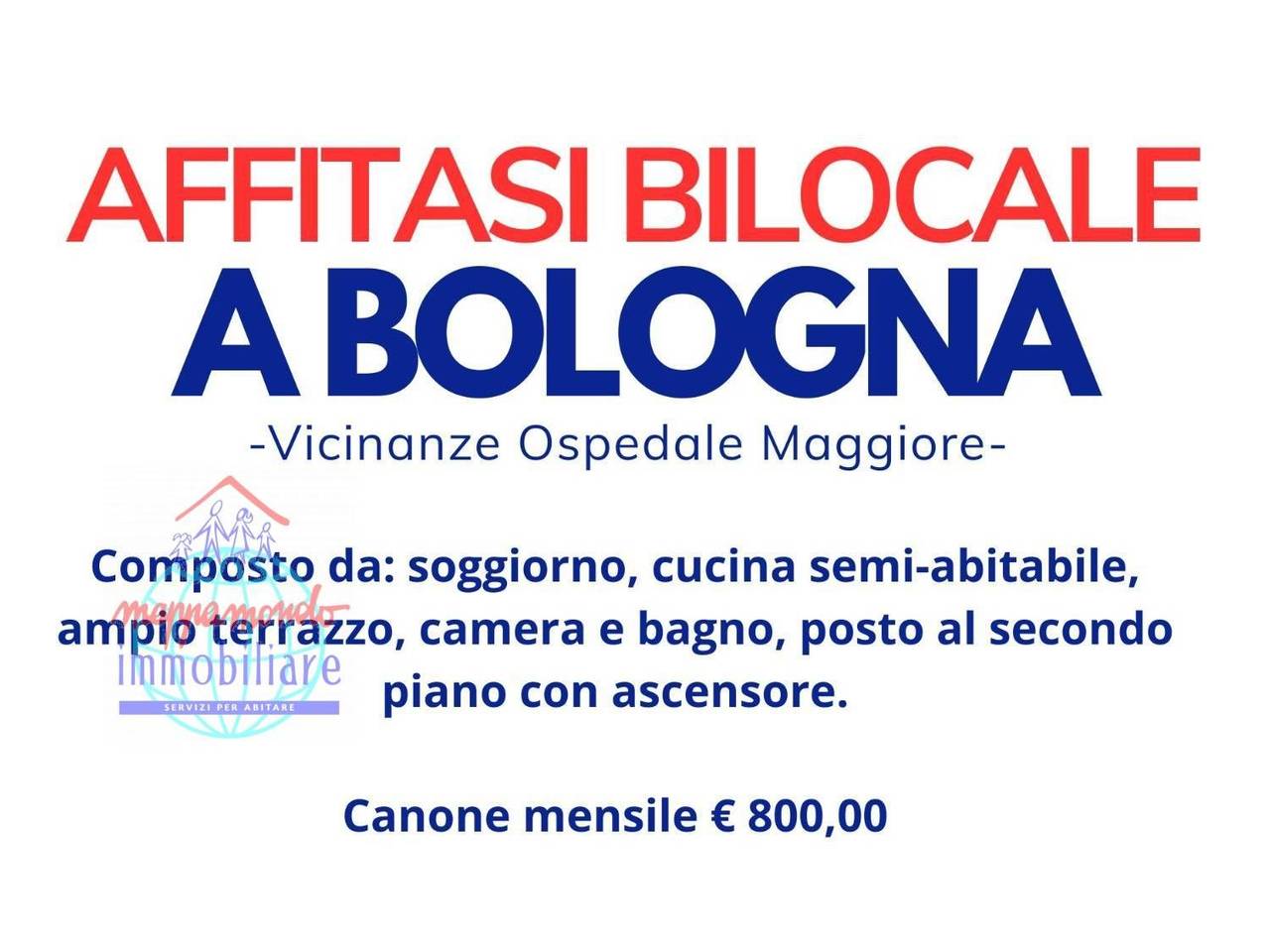 appartamento in affitto a Bologna in zona Saffi