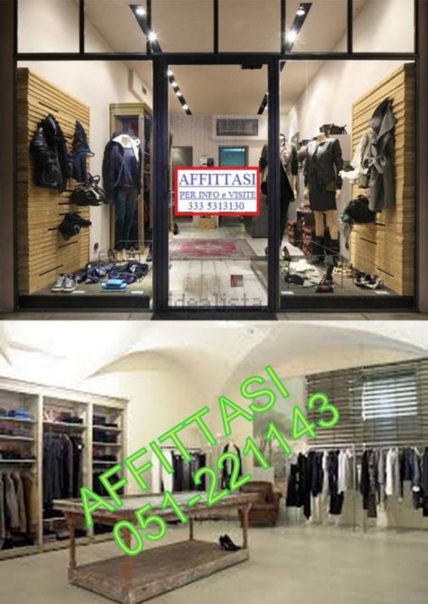 negozio in affitto a Bologna in zona Santo Stefano