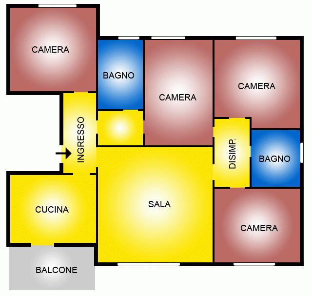 esavano in affitto a Bologna in zona Borgo Panigale
