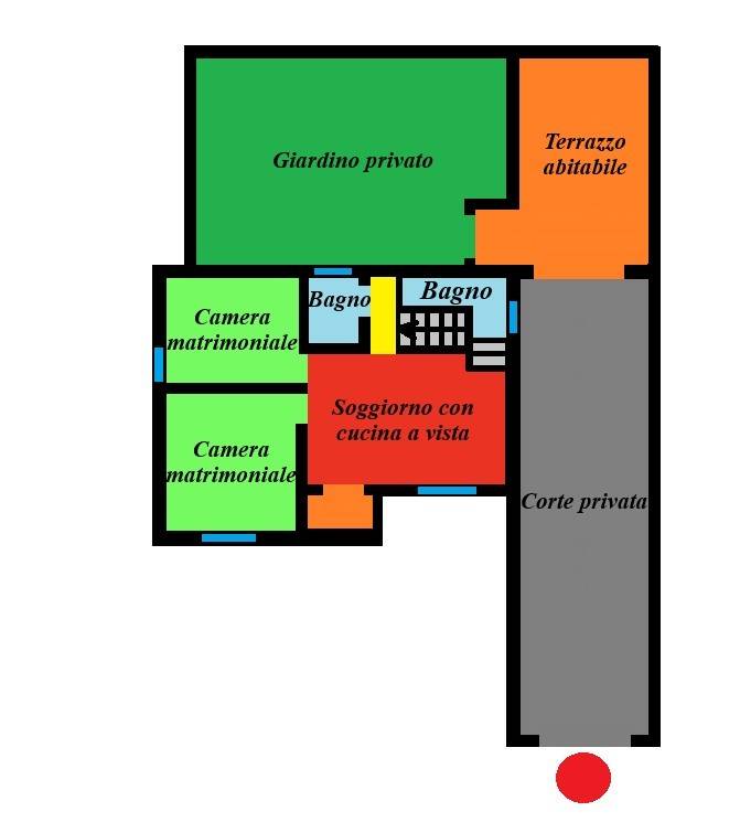 casa indipendente in affitto a Bologna in zona Pilastro