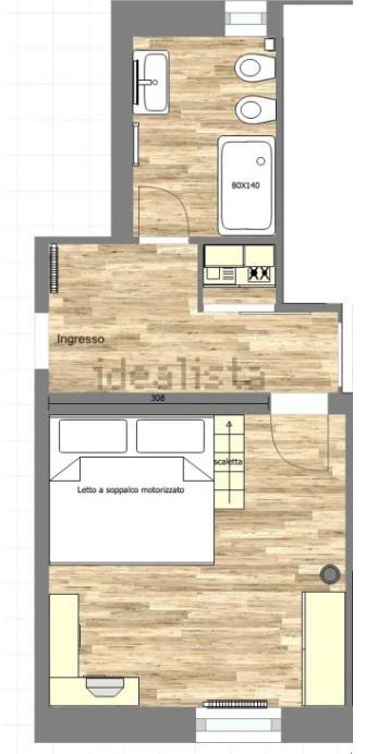 appartamento in affitto a Bologna in zona Quartiere Porto