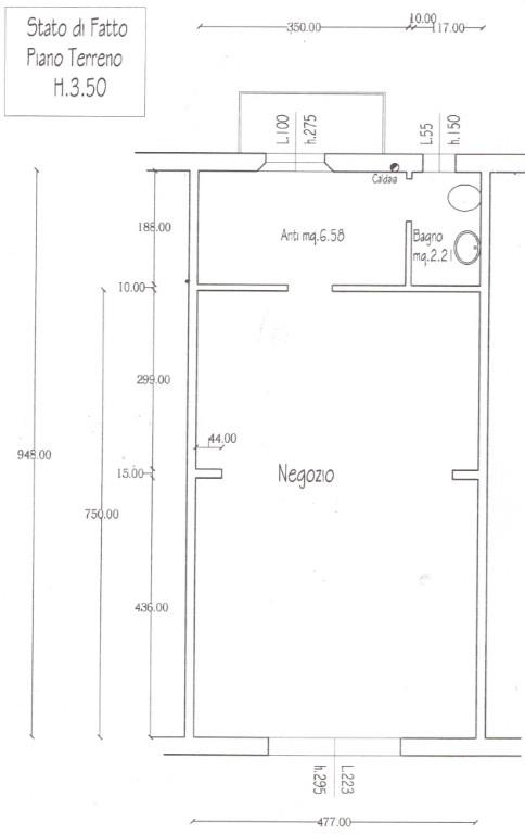 locale commerciale in affitto a Bologna in zona Saffi