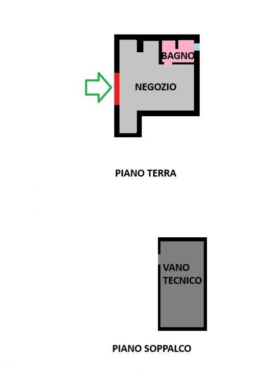 negozio in affitto a Bologna in zona Saragozza