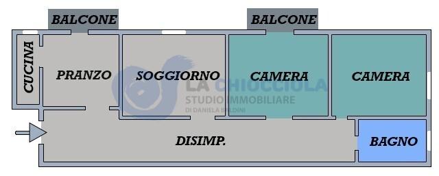 appartamento in affitto a Bologna in zona Reno