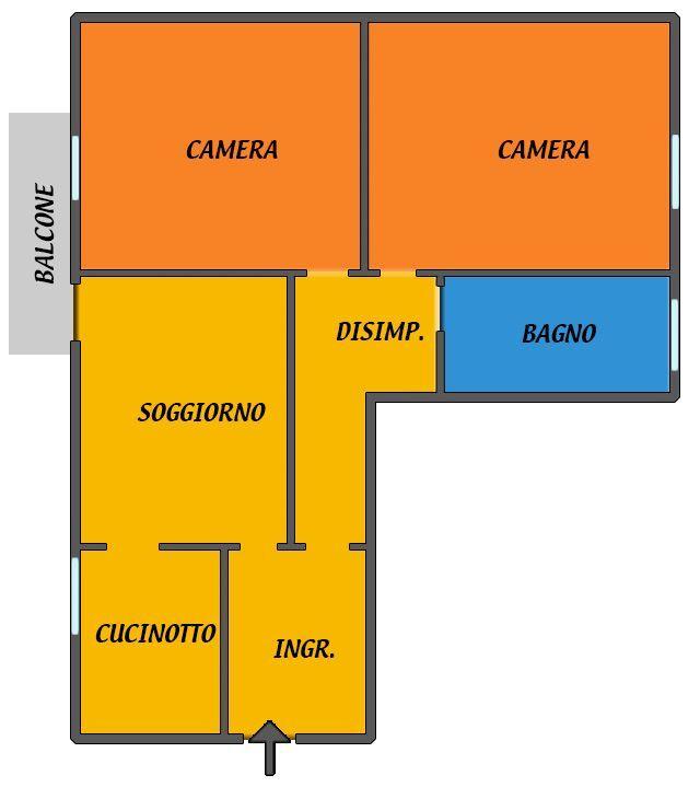 appartamento in affitto a Bologna