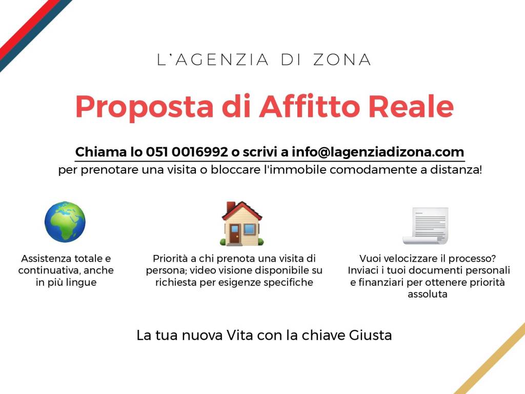 appartamento in affitto a Bologna in zona Savena