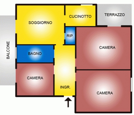 appartamento in affitto a Bologna in zona San Donato