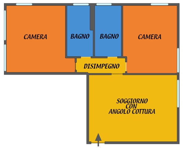 appartamento in affitto a Bologna