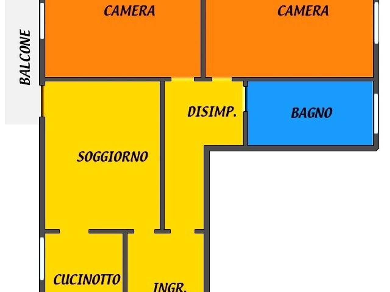 appartamento in affitto a Bologna in zona Murri