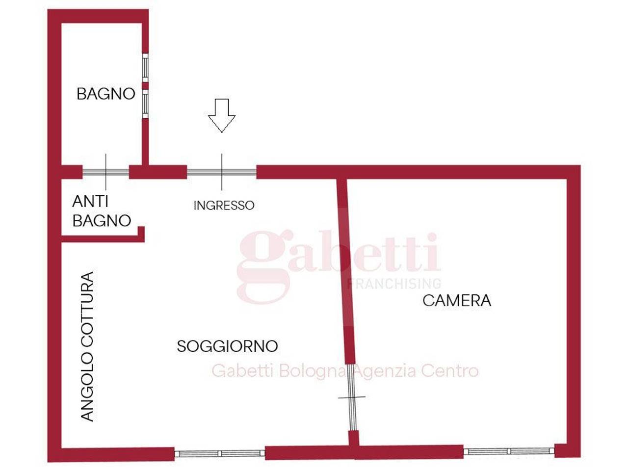 appartamento in affitto a Bologna in zona Santo Stefano