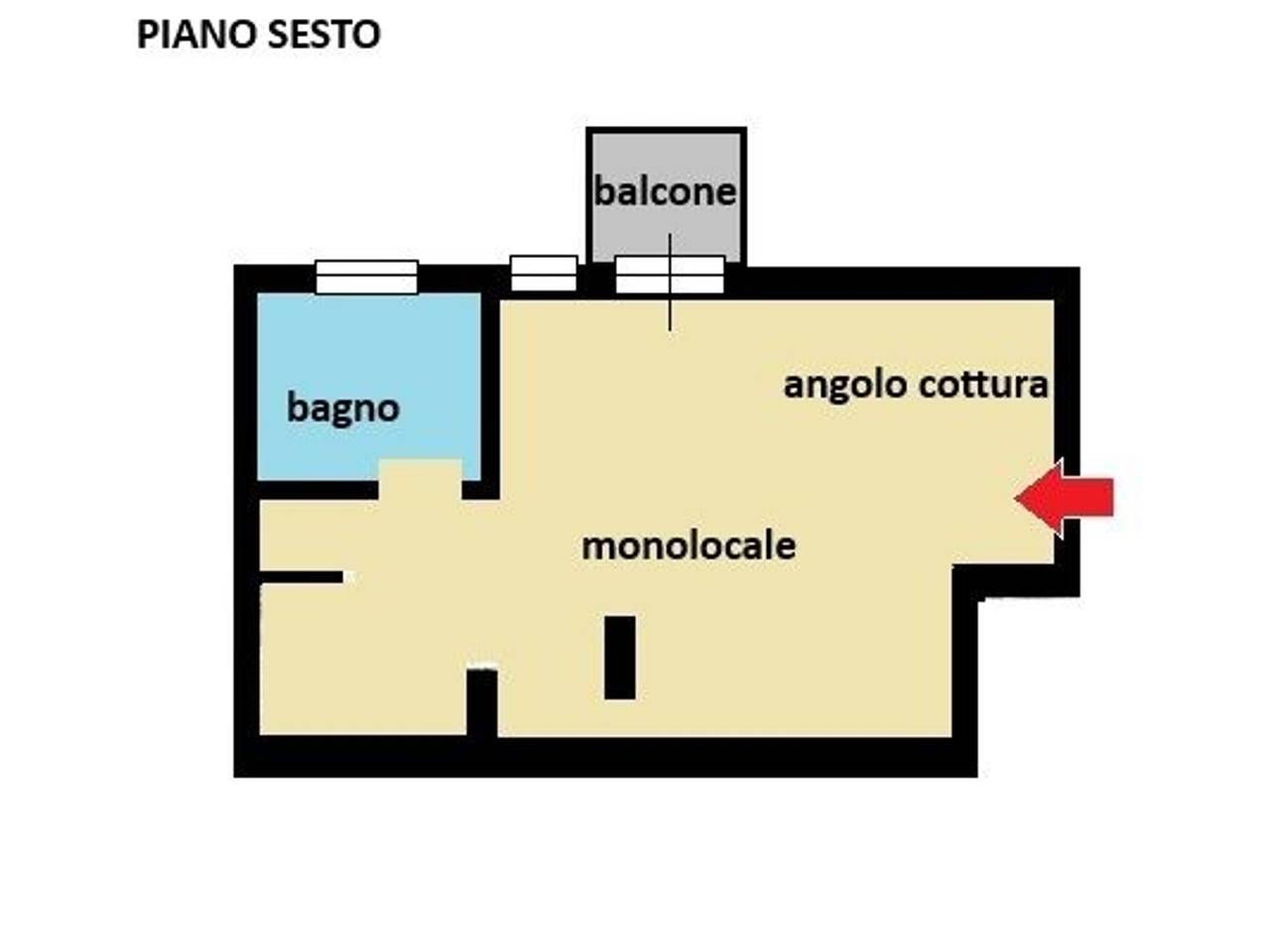appartamento in affitto a Bologna in zona Centro Storico