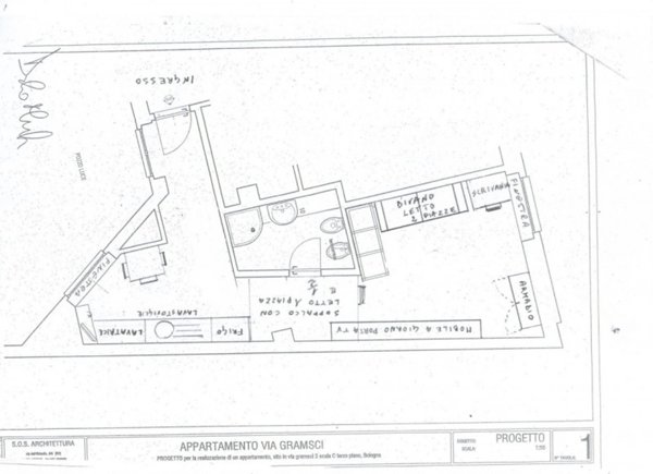 appartamento in affitto a Bologna in zona Quartiere Porto