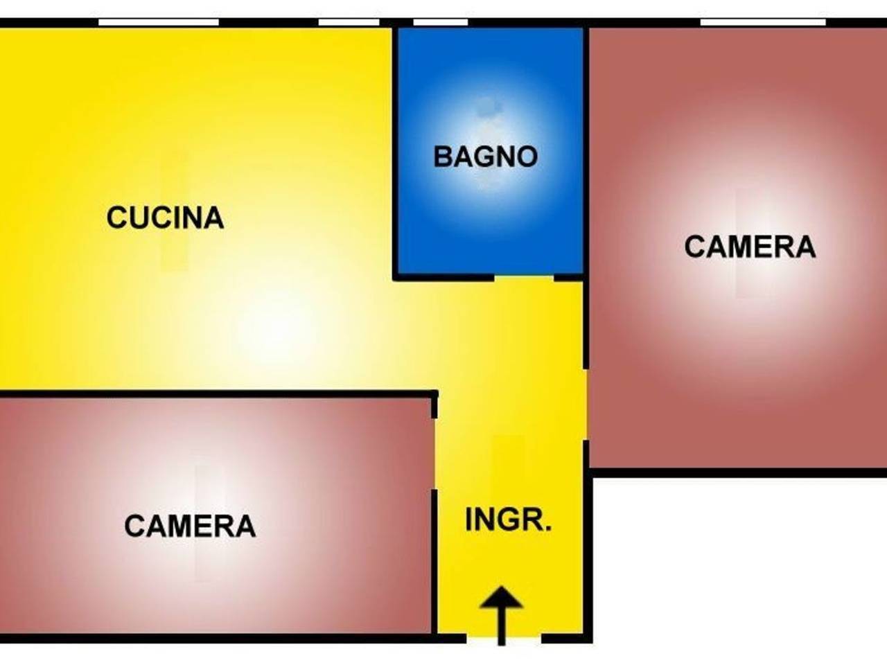 appartamento in affitto a Bologna in zona Murri