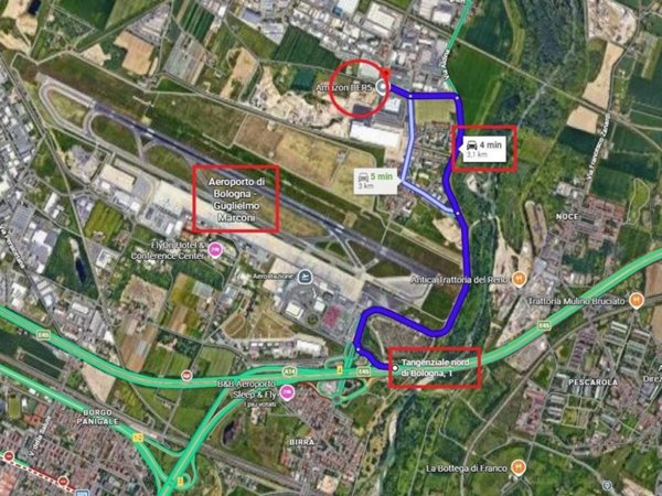 locale commerciale in affitto a Calderara di Reno