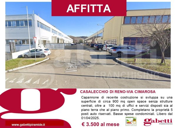 capannone in affitto a Casalecchio di Reno