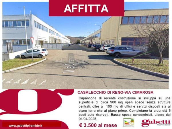 locale commerciale in affitto a Casalecchio di Reno in zona San Biagio